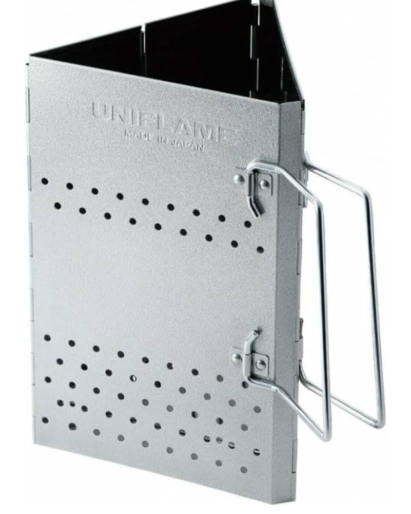 UNIFLAME バーベキュー 用品 チャコスタII ラージ シルバー 焚き火 Amazon.co.jp: バーベキュー 用品 チャコスタII ラージ シルバー
